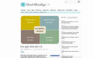 DenOffentlige - artikelserie om Den Agile Skole - Anne Hørsted & Claus Nygaard - cph:learning